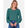 imageANRABESS Womens Eyelet Long Sleeve Tops Business Casual Blouses Crochet Lace Shirts 2025 Fall Fashion OutfitsGreen