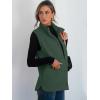 imageANRABESS Womens Fleece Vest Loose Warm Button Down Fall Fuzzy Sherpa Jackets Fuzzy Vest With Pockets Winter OuterwearDark Green