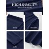 imageANRABESS Womens Long Sleeve Mock Neck Shirts Fitted Dressy Casual Blouse 2025 Fall Office Work Thermal TopsNavy Blue