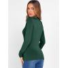 imageANRABESS Womens Long Sleeve Mock Neck Tops Slim Fitted Basic Layer Office Work Shirts 2025 Fall Outfits Y2K ClothesForest