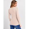 imageANRABESS Womens Long Sleeve Square Neck Tops Ribbed Knit Slim Fit Shirts Basic Tee 2025 Fall Dressy Casual TShirts ClothesBeige
