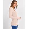 imageANRABESS Womens Long Sleeve Square Neck Tops Ribbed Knit Slim Fit Shirts Basic Tee 2025 Fall Dressy Casual TShirts ClothesBeige