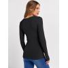imageANRABESS Womens Long Sleeve Square Neck Tops Ribbed Knit Slim Fit Shirts Basic Tee 2025 Fall Dressy Casual TShirts ClothesBlack