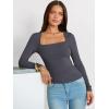imageANRABESS Womens Long Sleeve Square Neck Tops Ribbed Knit Slim Fit Shirts Basic Tee 2025 Fall Dressy Casual TShirts ClothesDeep Grey
