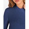 imageANRABESS Womens Long Sleeve Tops Mock Neck Ribbed Knit Slim Fit Pleated Basic T Shirts Lightweight Sweater Going Out ClothesRoyal Blue