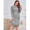 imageANRABESS Womens Nightgown Fuzzy Fleece Long Sleeve Hooded Night Gown Knit House Dress with Pocket 2025 Fall Winter LoungewearHeather Black