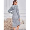 imageANRABESS Womens Nightgown Fuzzy Fleece Long Sleeve Hooded Night Gown Knit House Dress with Pocket 2025 Fall Winter LoungewearHeather Deep Grey Blue