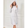 imageANRABESS Womens Nightgown Fuzzy Fleece Long Sleeve Hooded Night Gown Knit House Dress with Pocket 2025 Fall Winter LoungewearHeather Silver Grey