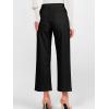 imageANRABESS Wide Leg Jeans for Women High Waist Baggy Straight Stretchy Flare Cropped Denim Pants with Patch Pockets 2025 TrendyBlack