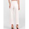 imageANRABESS Wide Leg Jeans for Women High Waist Baggy Straight Stretchy Flare Cropped Denim Pants with Patch Pockets 2025 TrendyWhite