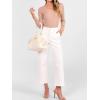imageANRABESS Wide Leg Jeans for Women High Waist Baggy Straight Stretchy Flare Cropped Denim Pants with Patch Pockets 2025 TrendyWhite