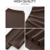 imageANRABESS Women Long Sleeve Bodycon Dress Fall 2025 Mock Neck Formal Elegant Party Wedding Guest Cocktail Long Maxi DressesCoffee