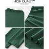 imageANRABESS Women Long Sleeve Bodycon Dress Fall 2025 Mock Neck Formal Elegant Party Wedding Guest Cocktail Long Maxi DressesForest Green