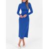 imageANRABESS Women Long Sleeve Bodycon Dress Fall 2025 Mock Neck Formal Elegant Party Wedding Guest Cocktail Long Maxi DressesRoyal Blue