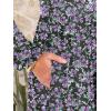 imageANRABESS Women Long Sleeve Midi Dress Crewneck 2025 Fall Fashion Casual Flowy ALine Long Dresses Vacation Outfit with PocketFloral Black Purple
