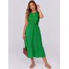 imageANRABESS Women Midi Dresses 2025 Summer Casual Sleeveless Sundress High Neck Tank Top Racerback Flowy Beach Dress  PocketsGreen