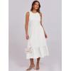 imageANRABESS Women Midi Dresses 2025 Summer Casual Sleeveless Sundress High Neck Tank Top Racerback Flowy Beach Dress  PocketsWhite