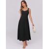 imageANRABESS Women Summer Casual Dress Sleeveless Smocked Back Tank Midi Dresses 2025 Beach Vacation Sundress with PocketsBlack