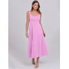 imageANRABESS Women Summer Casual Dress Sleeveless Smocked Back Tank Midi Dresses 2025 Beach Vacation Sundress with PocketsPink