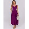 imageANRABESS Women Summer Casual Dress Sleeveless Smocked Back Tank Midi Dresses 2025 Beach Vacation Sundress with PocketsPurple