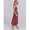 imageANRABESS Women Summer Casual Dress Sleeveless Smocked Back Tank Midi Dresses 2025 Beach Vacation Sundress with PocketsRed