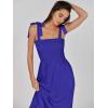 imageANRABESS Women Summer Casual Strap Smocked Maxi Flowy Tiered A Line Beach Travel Sundress Wedding Guest OutfitsRoyal Blue