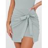 imageANRABESS Women Summer Sleeveless Bodycon Tie Waist Romper Skort Mini Tennis Athletic Dress Built Shorts Casual Vacation DressLight Green