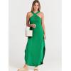 imageANRABESS Womens Casual Summer Maxi Dress Sexy Slit Side Sleeveless Loose Beach Long Sundress Vacation Outfits with PocketsGrass