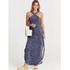 imageANRABESS Womens Casual Summer Maxi Dress Sexy Slit Side Sleeveless Loose Beach Long Sundress Vacation Outfits with PocketsNavy White Dot