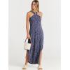 imageANRABESS Womens Casual Summer Maxi Dress Sexy Slit Side Sleeveless Loose Beach Long Sundress Vacation Outfits with PocketsNavy White Dot