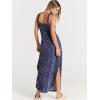 imageANRABESS Womens Casual Summer Maxi Dress Sexy Slit Side Sleeveless Loose Beach Long Sundress Vacation Outfits with PocketsNavy White Dot