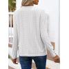 imageANRABESS Womens Eyelet Tops Long Sleeve Henley Shirts Business Dressy Casual Blouse Vacation TShirt 2025 Fall OutfitsWhite