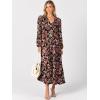 imageANRABESS Womens Long Sleeve Boho Maxi Dress 2025 Fall V Neck Floral Striped Casual Loose Fit Beach Vacation DressesFloral Black Red