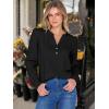 imageANRABESS Womens Long Sleeve Henley Tops Waffle Knit Tunics Shirts Dressy Casual Blouses Cute TShirts 2025 Fall OutfitBlack