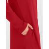 imageANRABESS Womens Long Sleeve Maxi Dresses 2025 Fall Outfits Casual Loose Split Travel Vacation T Shirt Dress with PocketsBright Red