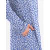 imageANRABESS Womens Long Sleeve Maxi Dresses 2025 Fall Outfits Casual Loose Split Travel Vacation T Shirt Dress with PocketsFloral Blue White