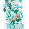 imageANRABESS Womens Long Sleeve Maxi Dresses 2025 Fall Outfits Casual Loose Split Travel Vacation T Shirt Dress with PocketsFloral Green White