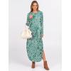 imageANRABESS Womens Long Sleeve Maxi Dresses 2025 Fall Outfits Casual Loose Split Travel Vacation T Shirt Dress with PocketsFloral Lake Blue