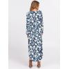 imageANRABESS Womens Long Sleeve Maxi Dresses 2025 Fall Outfits Casual Loose Split Travel Vacation T Shirt Dress with PocketsFloral Lily