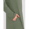 imageANRABESS Womens Long Sleeve Maxi Dresses 2025 Fall Outfits Casual Loose Split Travel Vacation T Shirt Dress with PocketsSage Green