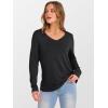 imageANRABESS Womens Long Sleeve Tunic Tops V Neck TShirts Casual Cute Basic Tee 2025 Fall Work Travel Loungewear OutfitsBlack
