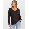 imageANRABESS Womens Long Sleeve Tunic Tops V Neck TShirts Casual Cute Basic Tee 2025 Fall Work Travel Loungewear OutfitsDeep Brown