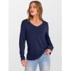 imageANRABESS Womens Long Sleeve Tunic Tops V Neck TShirts Casual Cute Basic Tee 2025 Fall Work Travel Loungewear OutfitsNavy Blue