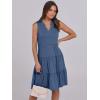 imageANRABESS Womens Mini Dresses Sleeveless V Neck Tiered Swing Going Out Beach Vacation Sundress 2025 Summer Casual OutfitsBlue