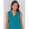 imageANRABESS Womens Mini Dresses Sleeveless V Neck Tiered Swing Going Out Beach Vacation Sundress 2025 Summer Casual OutfitsLake Green