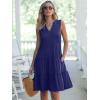 imageANRABESS Womens Mini Dresses Sleeveless V Neck Tiered Swing Going Out Beach Vacation Sundress 2025 Summer Casual OutfitsNavy Blue