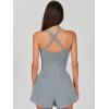 imageANRABESS Womens Mini Tennis Dresses Skort Summer Sleeveless One Piece Workout Romper Dress with Shorts Athletic 2025 OutfitGrey