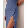 imageANRABESS Womens Slim Fit Tank Dresses Sexy Button Slit Bodycon Business Work Sundresses 2025 Summer Trendy Club Midi DressBlue