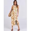 imageANRABESS Womens Slim Fit Tank Dresses Sexy Button Slit Bodycon Business Work Sundresses 2025 Summer Trendy Club Midi DressChrysanthemum