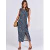 imageANRABESS Womens Slim Fit Tank Dresses Sexy Button Slit Bodycon Business Work Sundresses 2025 Summer Trendy Club Midi DressWhite Dot